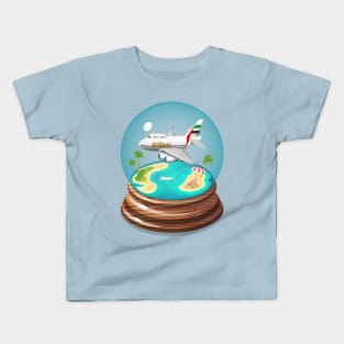 Cartoon Summer Cristal Ball Kids T-Shirt
